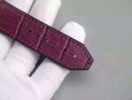 Replica Hublot Big Bang 41mm Tutti Frutti Maroon Caviar on Gummy Strap A2824 - Image 7