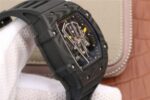 Replica Richard Mille RM027-03 Full Black Carbon Skeleton Dial Black Rubber Strap 6T51 - Image 7