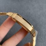 Fake cartier watch Santos large model mechanical movement Santos De Cartier Large Yellow Gold WGSA0029 GF(1:1 replica) - Image 5
