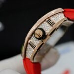 Richard Mille RM007 Replica Watch Custom Moissanite Diamonds Red 36mm - Image 8