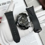 Hublot Best Copies Watches Big Bang Sang Bleu II Black Ceramic BBF Factory 45mm
