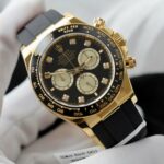 Rolex Daytona Replica Watch Custom 18K Gold Wrapped Movement Calibre 4131 40mm - Image 4