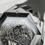 Hublot Best Copies Watches Big Bang Sang Bleu II Black Ceramic BBF Factory 45mm - Image 5