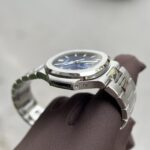 Patek Philippe 5726G Replica Watch Steel Strap Blue Dial 40.5mm - Image 4