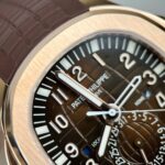 Patek Philippe Aquanaut 5164 Brown Dial Custom 18K Gold Wrapped 40.8mm - Image 5