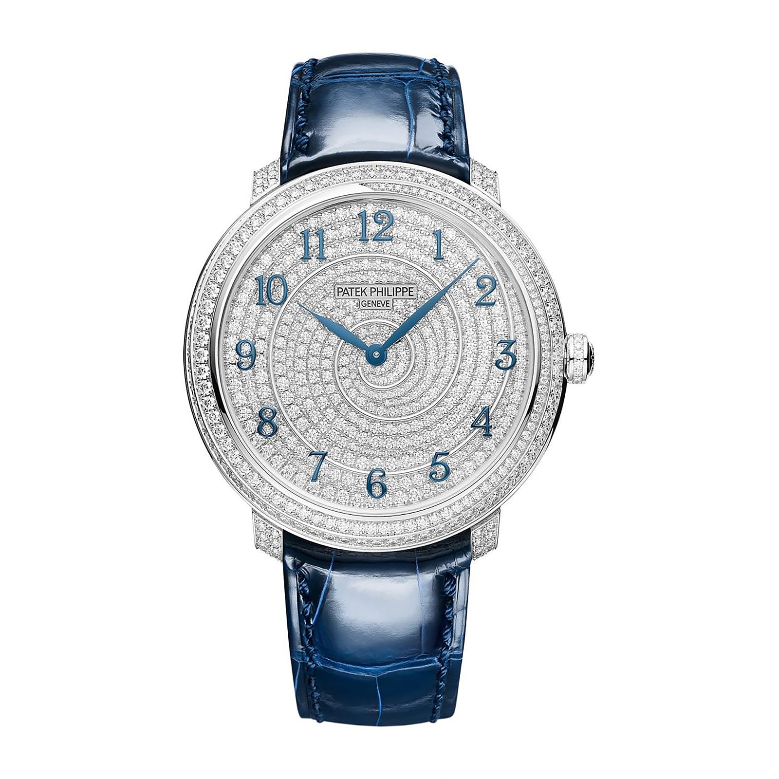5F20F6F3-7FEF-BEF9-5688-CDD68487C08A.jpg Fake Diamond Watch Patek Philippe Replica Calatrava Diamond Ribbon Joaillerie White Gold Diamond Dial 4978/400G-001 Quartz(1:1 replica) - Image 1