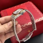 Cartier Replica 11 Watch Santos de Cartier W2SA0009 Demi Gold BV Factory 39.8mm - Image 5