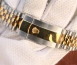 Replica Rolex DateJust 41mm SS/YG YG Textured Dial YG Wrapped Fluted Bezel SS/YG Bracelet A2836 - Image 14