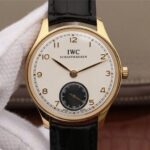 Replica IWC ZF Portuguese IW5454 YG White   Black Dial A6498