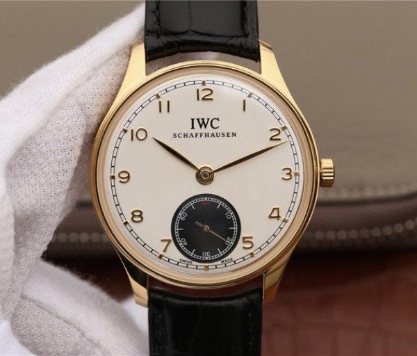 5FBF891A-01B9-22FA-0C57-8B258AF36C1B.jpg Replica IWC ZF Portuguese IW5454 YG White Black Dial A6498 - Image 1