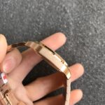 Fake cartier watch Santos large model mechanical movement Silver Dial Rose Gold WGSA0018(1:1 replica) - Image 6