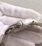 Replica Rolex Yacht-Master 116622 Noob Black Dial SS Bracelet A2824 - Image 4