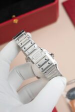 Cartier Santos WSA0065 Best Copies Watch Women Dial Brown BV Factory 35mm - Image 9