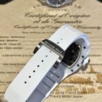 Richard Mille RM055 Best Replica Watch White Rubber Strap 45mm - Image 6