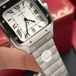 Cartier Replica 1:1 Watch Santos de Cartier WSSA0018 BV Factory 39.8mm - Image 5