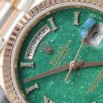 Rolex Day-Date 128235 Dial Aventurine Replica Watch Custom Gold Wrapped 36mm - Image 7