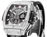 Hublot SPIRIT OF BIG BANG Chronograph, 45 mm Textured rubber strap(1:1 replica) - Image 5