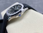 Fake Patek Philippe Replica Watch Aquanaut Date Sweep Seconds Stainless Steel Black Dial 5167A-001 3KF(1:1 replica) - Image 6