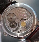 Replica IWC Portuguese Tourbillon Blue Markers Power Reserve Moonphase White Dial - Image 6