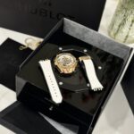 Hublot Replica 1:1 Watch Big Bang Sang Bleu ll King Gold Men s White BBF 45mm - Image 6