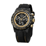 ROLEX Diw Daytona cream invert gold 40mm oyster black(1:1 replica) - Image 2
