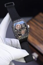 Richard Mille Copies Watches RM27-05 Rafael Nadal Carbon Black 37.25??47.25mm - Image 4