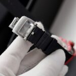 Richard Mille Rep 1:1 Watch RM07 Carbon Red Black Rubber Strap 36mm - Image 11