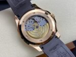 Fake Patek Philippe Replica Watch Aquanaut Date Sweep Seconds Rose Gold Brown Dial 5167R-001 3KF(1:1 replica) - Image 7