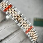 Rolex DateJust Replica Watch Flower Dial With Diamond Bezel 31mm - Image 8