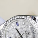 Rolex Day-Date Best Copies Watch Diamonds Moissanite Custom GM Factory 40mm - Image 8