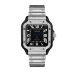 Fake Cartier Replica Watch Santos Limited Edition Black Custom(1:1 replica) - Image 6