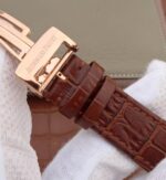 Replica Audemars Piguet JF Royal Oak 41mm 26574 RG Blue Dial Leather Strap A5134 - Image 14