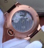 Replica Cartier Ballon Bleu De Cartier Chrono RG Black Dial A8101 - Image 6