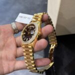 Rolex Replica Watch Day-Date 228238 Gold Wrapped With Moissanite GM V2 152gram 40mm - Image 6