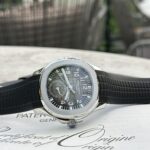 Patek Philippe Aquanaut 5164A Best Replica Watch Gray Dial ZF Factory 40.8mm