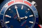 Omega Replica Watch Specialities Pyeongchang 2018 Limited Blue Dial 43.5mm - Image 4