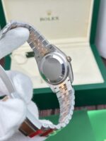 Rolex Replica 11 Watch Datejust Rose Gold Plated Chocolate Dial EW Factory 36mm - Image 5