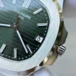 Patek Philippe Nautilus 5711 Clone Watches Green Dial Metal Wire Custom BBF Factory 40mm - Image 4