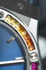 Hublot Classic Fusion Titanium Rainbow Refined Synthentic Gemstones Bezel Best Copy 42mm - Image 9