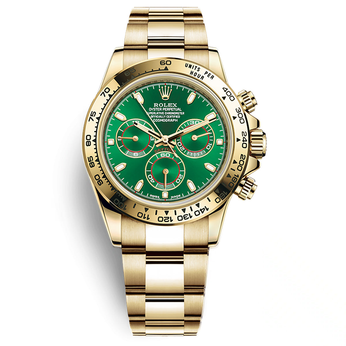 66EC24BB-FBCA-C0F4-6DAA-541CD3690D3D.jpg Rolex Cosmograph Daytona 40 mm 18 ct yellow gold Ref# 116508-0013(1:1 replica) - Image 1