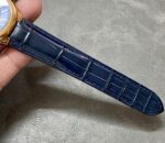 Ballon Bleu De Fake Cartier Watch Rose Gold 42mm Blue Dial Leather Strap WGBB0036 AF(1:1 replica) - Image 3