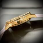 Patek Philippe Aquanaut 5072R Women Pink Rose Gold Plated Rep 11 Watch PPF 35.6mm - Image 4