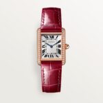 Tank Louis fake cartier watch small model Manufacture mechanical movement with manual winding(1:1 replica)