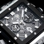 Hublot Big Bang, Square Bang Unico 42mm Textured Rubber Strap(1:1 replica) - Image 3