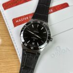 Omega Replica Watch Constellation Black Leather Strap Factory VS 41mm - Image 3