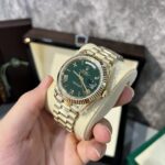 Rolex Day-Date 228238 Replica Watch Green Dial Refined 166gr GM V2 40mm - Image 2