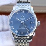 Replica Omega V6 De Ville 41mm SS Blue Dial SS Bracelet A8900