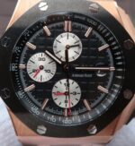 Replica Audemars Piguet JF Royal Oak Offshore RG 26400RO Black Ceramic Bezel A3126 - Image 2