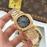 Patek Philippe Nautilus 5711 Knock Off Watches Gray Dial Automatic Movement 3K Factory 40mm - Image 2