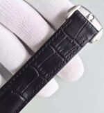 Replica Omega Speedmaster Apollo 11 40th anniversary Black Dial Leather Manual Winding - Image 7